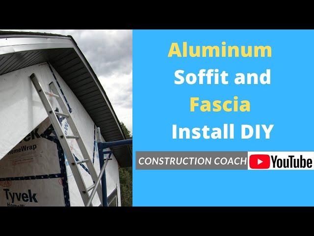 Soffit and Fascia Install 101 Construction Coach Cabin Build