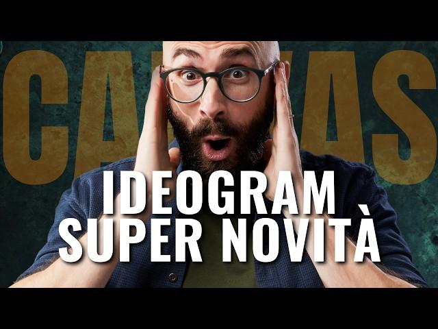 Modifica le TUE FOTO con questa AI [Tutorial Ideogram Canvas]