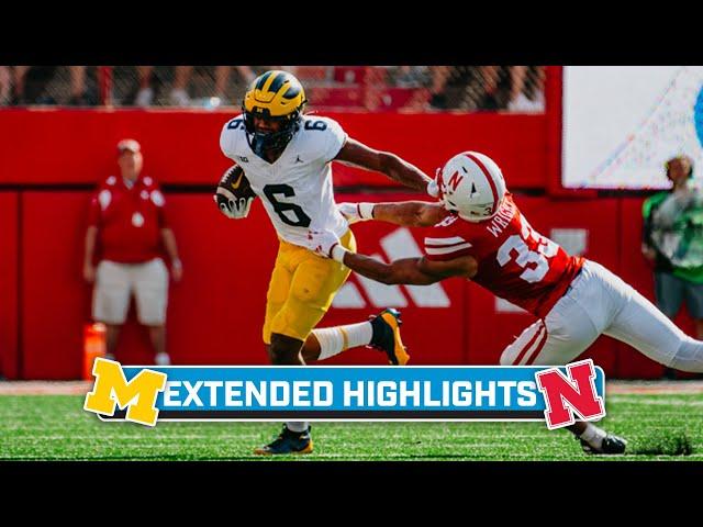 Michigan at Nebraska | Extended Highlights | Big Ten Football | Sept. 30, 2023