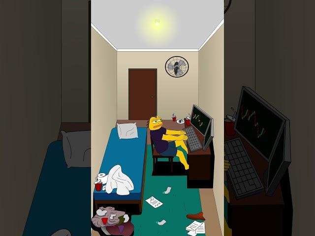 Trader in Mom's House. #memecoin #crypto #bitcoin #meme #pino #solana #trading #business #money