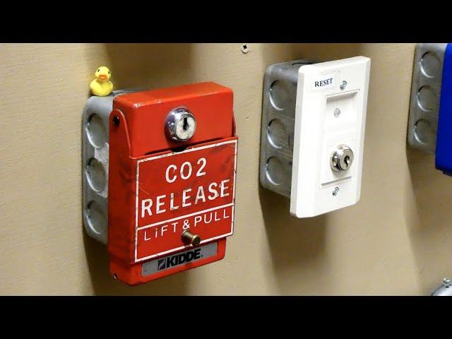 ADT Unimode 10UD Fire Alarm System Test 22 | CO2 Fire Suppression System