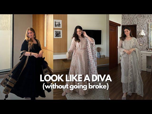 How To Look EXPENSIVE ON A BUDGET IN INDIAN WEAR 