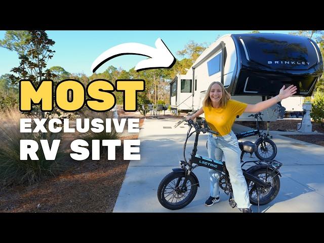 Touring Hilton Head RV Resort on Our Lectric eBikes