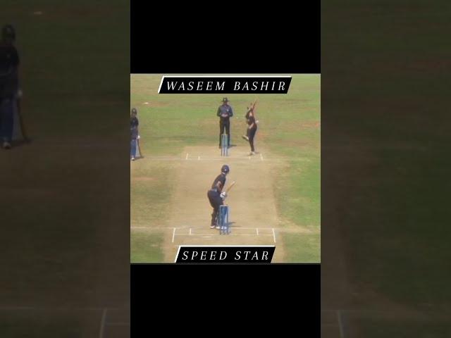 Waseem Bashir fast bowling in under_25