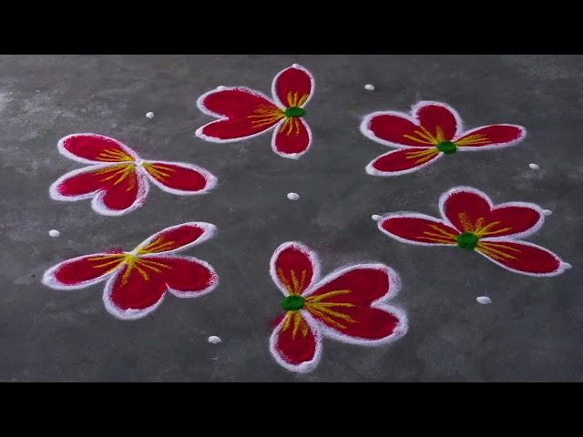 Dhanurmasam muggulu || sankranthi rangolis || pongal rangolis || easy rangoli ||