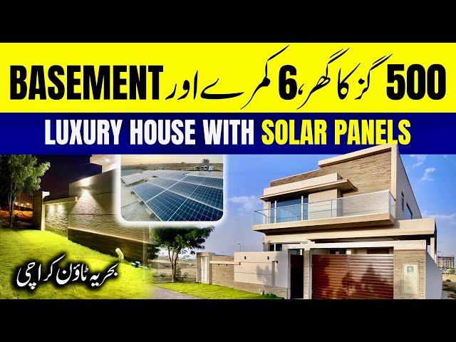 500 Sq Yards House For Sale in Bahria Town Karachi | Precinct 9