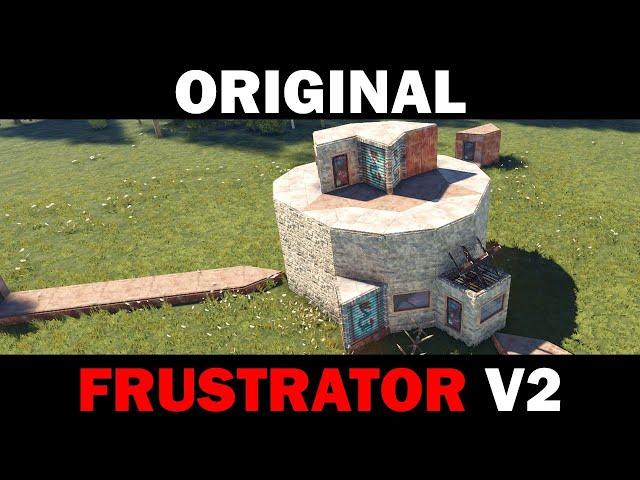 Original Frustrator V2 - Small Group Base with Trapped, Unlootable Loot Rooms