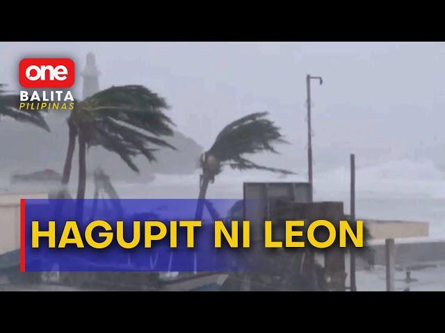 #OBP | Super typhoon #LeonPH, nagparamdam ng bagsik sa Cagayan at Batanes