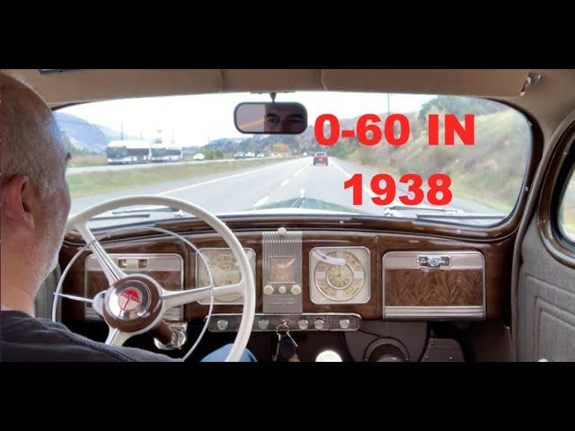 0-60 Test Runs 1938 Chrysler Coupe with OD. Plus Ignition Coil Troubles?