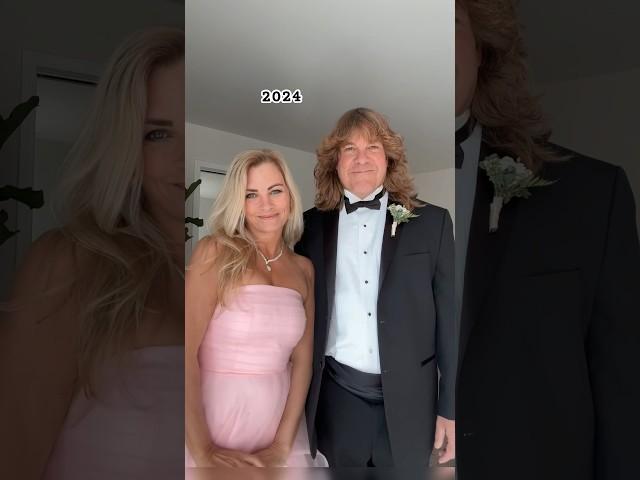 It was 80s prom theme at my SIL’s birthday party, so we recreated my 1988 senior prom #genx