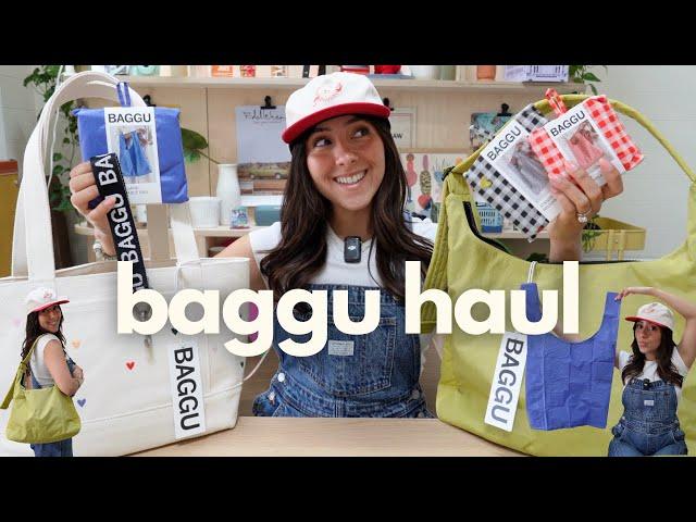 spring baggu haul! (i went to the new baggu store in los angeles)