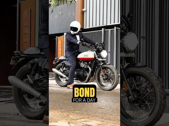 That time I got to dress up for a cause! #DGR2025 #distinguishedgentlemansride #biker #007 #ytshorts