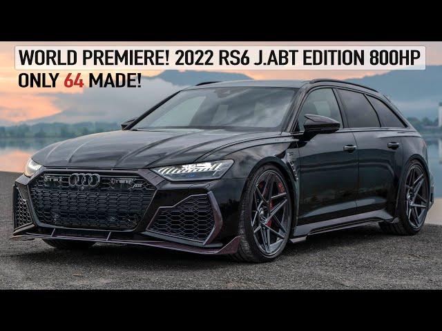 WORLD PREMIERE! 2022 AUDI RS6 JOHANN ABT SIGNATURE EDITION 1of64! 1000NM! MOST EXCLUSIVE AUDI EVER?