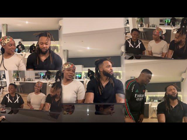 Flavour & Pawpaw (Osita Iheme)In South Africa Solo Performance For His Billionaire Friends