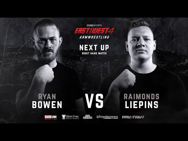 Ryan Bowen vs Raimonds Liepins (Coach Ray)