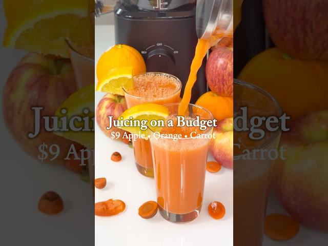 Juicing on a budget | $9 Cold Pressed Juice | Immune Boosting Juice | #juicerecipes  #healthyrecipes