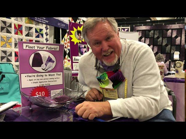 Polish your Sewing Surface & Float your Fabric!