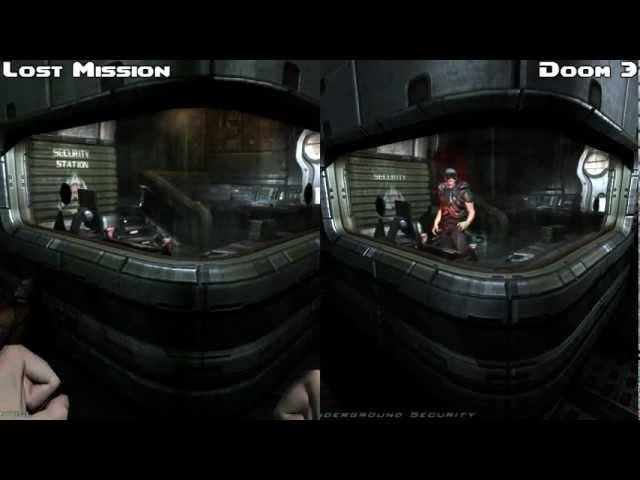 Doom 3: The Lost Mission - Reused Maps