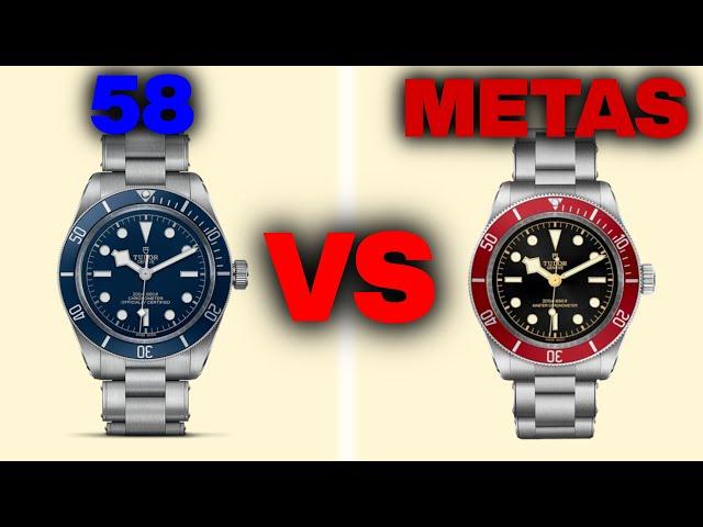 Tudor Blackbay 58 vs Tudor METAS Blackbay 41