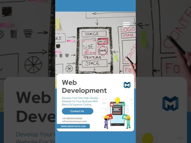 Develop Your Robust Website To Grow Your Business | Web Development Company #Meentosys