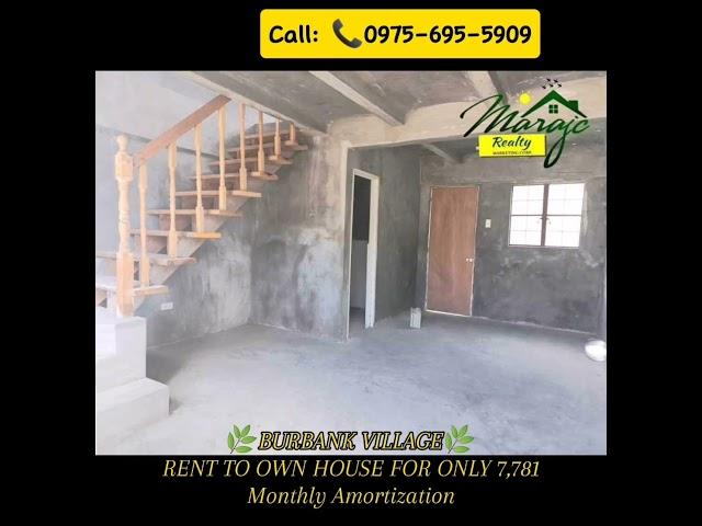 Murang RENT TO OWN House sa Lipa City Batangas| BURBANK VILLAGE| For as  low as 7,781 Monthly Amort