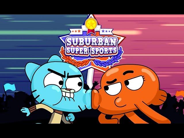 The Amazing World of Gumball - SUBURBAN SUPER SPORTS (Cartoon Network Games)