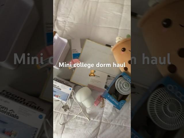 college dorm haul 2024!! ️ #college #dorms #collegedorm #haul #room #target #amazon