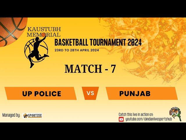 UP Police Vs Punjab | Kaustubh Memorial Basketball Tournament | Fr. Agnel Sports Complex Mumbai