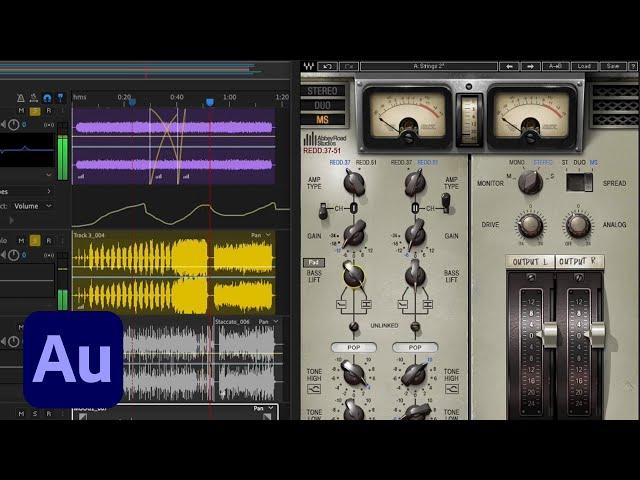 AUDIO MASTERCLASS | Mixing and Recording with Plugins | Adobe Creative Cloud
