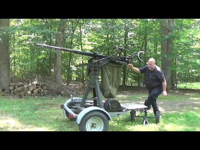 How to cock a 20mm Oerlikon