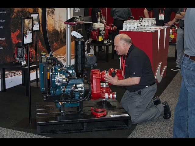 WATERAX BB-4® Diesel High-Pressure Fire Pump at FDIC 2016