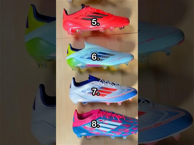 Ranking EVERY adidas F50  #footballboots #soccercleats #cleats #adidas #f50