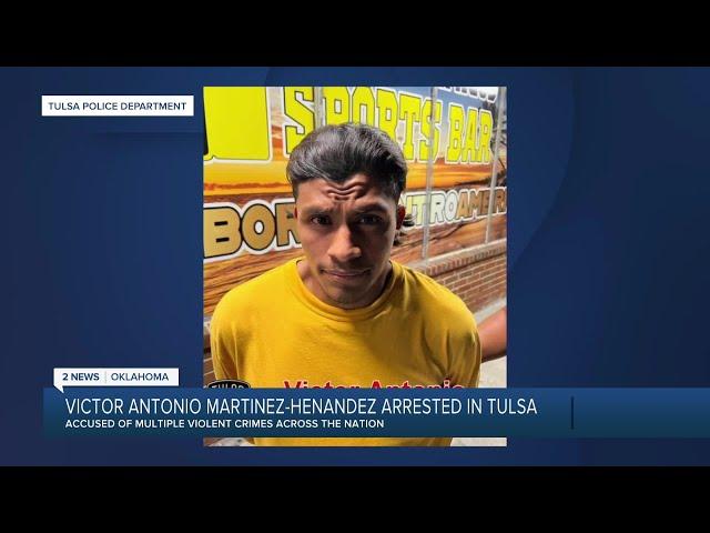 Victor Antonio Martinez-Hernandez arrested in Tulsa