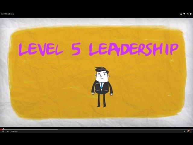 Level 5 Leadership