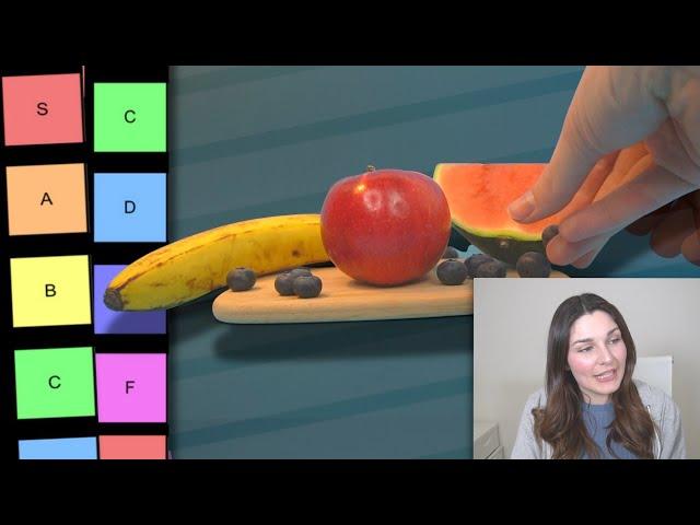 is fruit even healthy?? | my attempt at a tier list