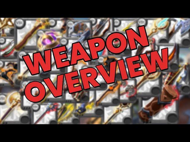 An Overview of Every Weapon in Albion Online