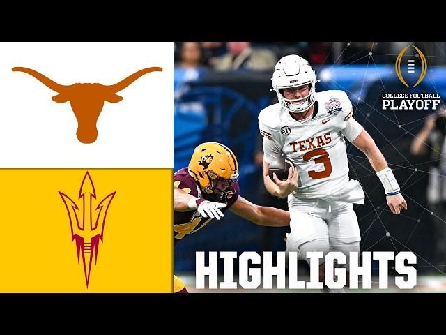 CFP Quarterfinal: Texas Longhorns vs. Arizona State Sun Devils | Full Game Highlights | ESPN CFB