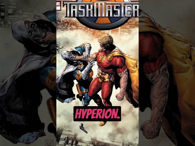 Taskmaster Vs. Hyperion! #taskmaster #hyperion  #nickfury #marvelcomics #blerd #thunderbolts #fyp