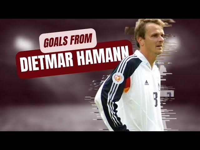 A few career goals from Dietmar Hamann