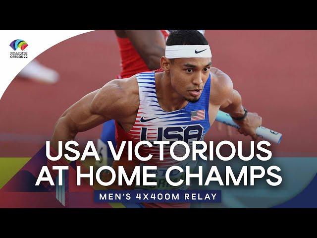 Men's 4x400m Relay | World Athletics Championships Oregon 2022