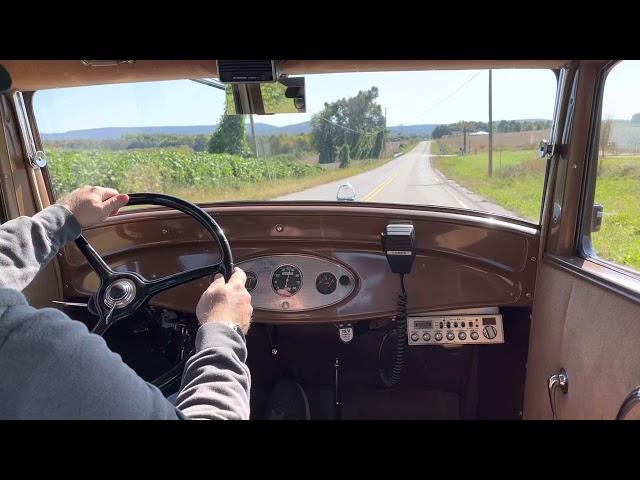 1932 Ford Model B Autumn Drive