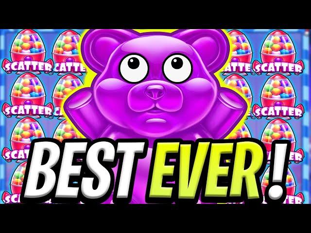 BEST BONUS EVER  32 FREE SPINS  SUGAR RUSH XMAS SLOT DID IT‼️