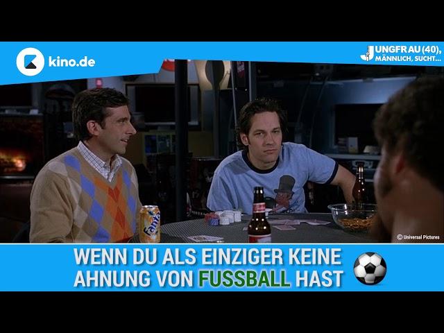 JUNGFRAU (40) | Synchro-Parodie: Wenn du als einziger keine Ahnung von Fussball hast