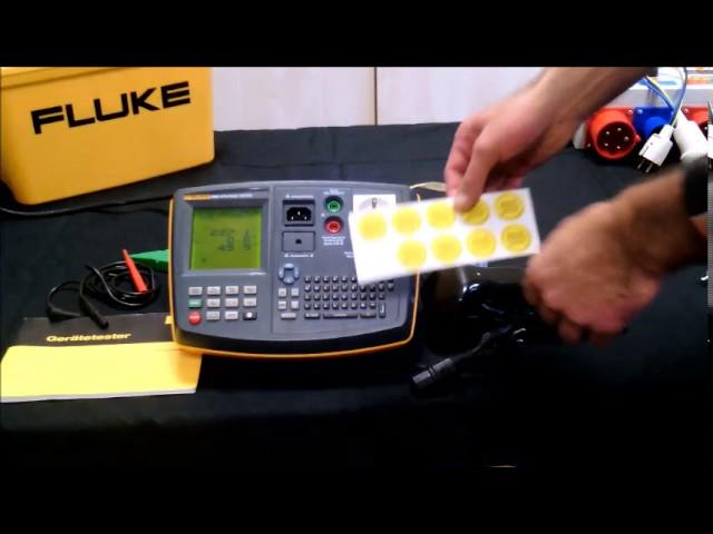 Fluke 6500 Lieferumfang Mesen und prüfen ortsveränderlicher elektrischer Geräte Betriebsmittel