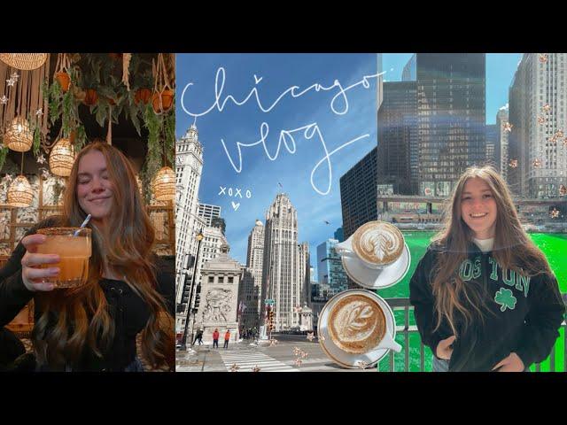 travel vlog! *come to chicago with me*