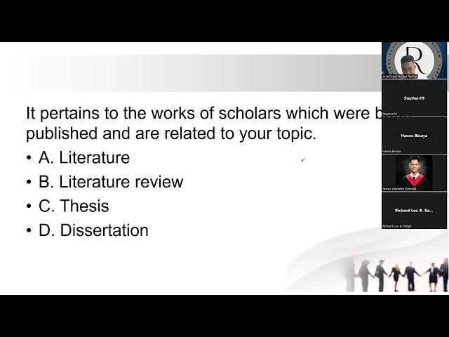 Criminological Research Part 1