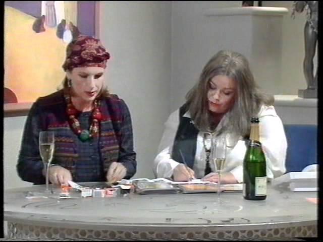 French & Saunders - Awful Art Dealers - Best Funny Voices EVER!