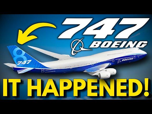 NEW Boeing 747-8 Just SHOCKED The Entire Aviation Industry NOW! Here's WHY