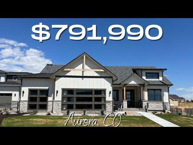 Camden Model | Parade of Homes | Aurora Highlands | Bridgewater Homes | Aurora, CO | New Homes Near