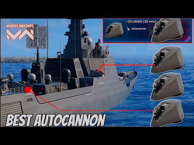 4 × URWS (30 mm)-Best Autocannon|Will Help You When Airdefence is weak #modernwarships